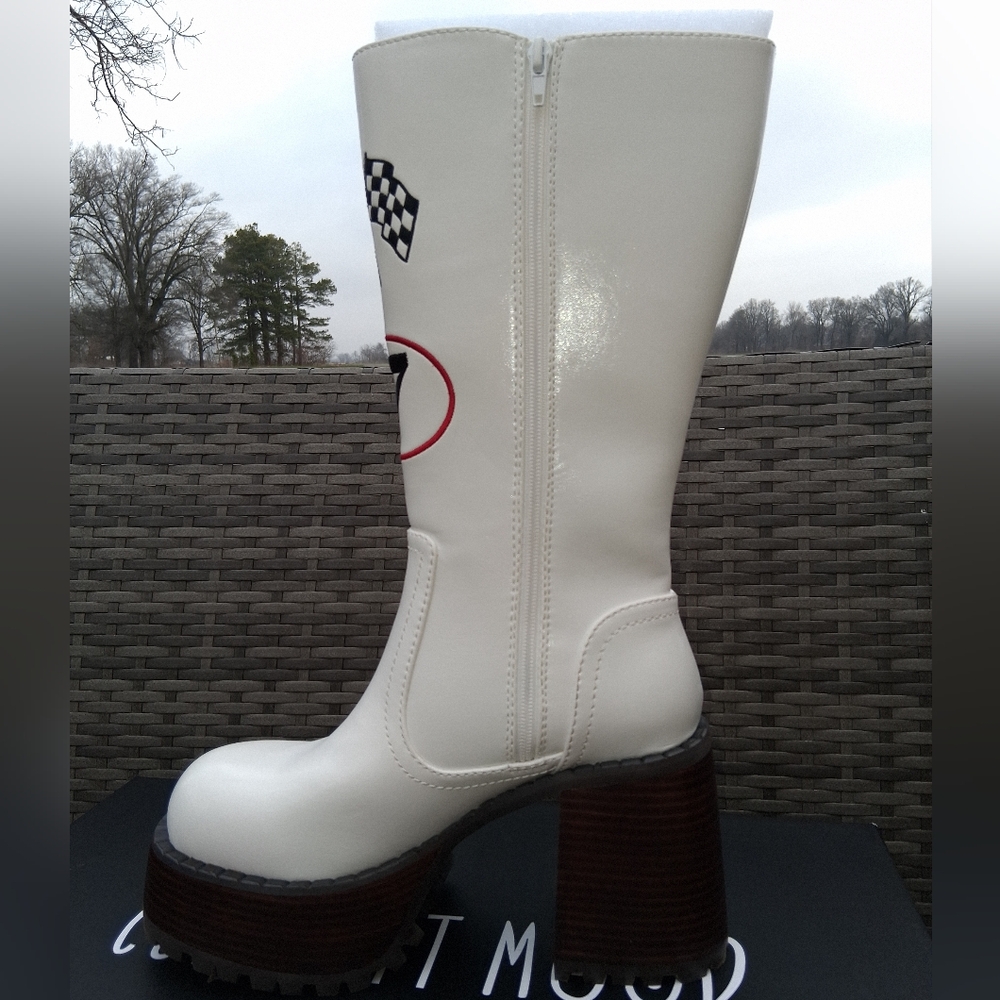 Current Mood® Raceway Babe Platform Boots - Picture 3 of 5